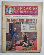 Nick Carter sv. 13 - Hrozná noc v Grand Hotelu - největší detektiv Ameriky