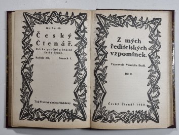 Z mých ředitelských vzpomínek I.+ II.