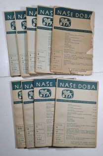 Naše doba č. 1-10/1945-46 - Revue pro vědu, umění a život sociální