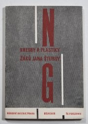 Kresby a plastiky žáků Jana Štursy - pohlednice - 