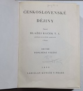 Československé dějiny