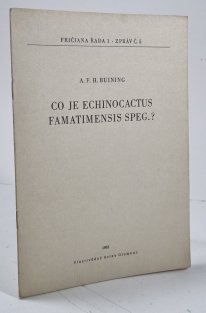 Co je Echinocactus Famatimensis Speg.?