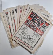 Oraz (konvolut 12 sešitů) měsíčník černého humoru - 