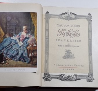 Rokoko - Frankreich im XVIII. Jahrhudert