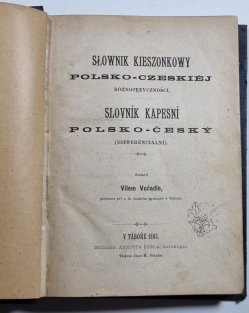 Slovník kapesní polsko-český