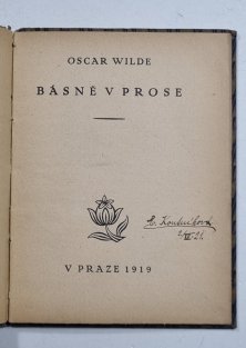 Básně v prose