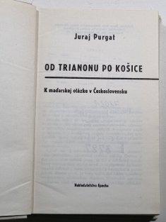 Od Trianonu po Košice