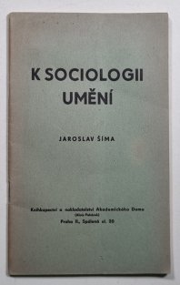 K sociologii umění