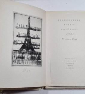 Francouzská poesie nové doby v překladech Viktora Dyka