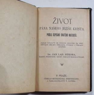 Život pána našeho Ježíše Krista