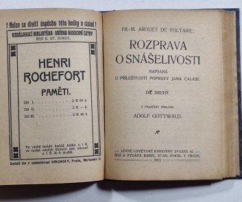 Rozprava o snášenlivosti I. + II. díl