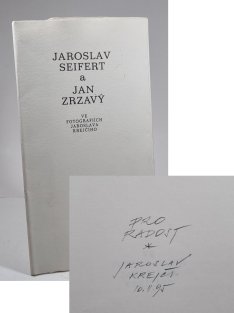 Jaroslav Seifert a Jan Zrzavý ve fotografiích Jaroslava Krejčího