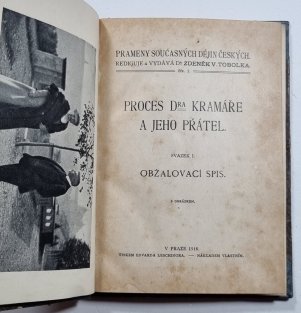 Proces Dra. Kramáře a jeho přátel 1. - obžalovací spis