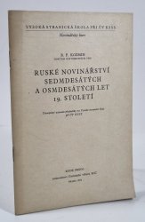 Ruské novinářství sedmdesátých a osmdesátých let 19. století - 
