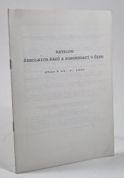 Katalog řeholních řádů a kongregací v ČSFR (stav k 24.4. 1991) - 