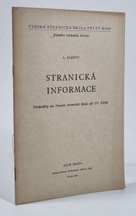 Stranická informace