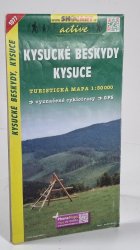 mapa - 1077 Kysucké Beskydy, Kysuce 1:50 000 - 