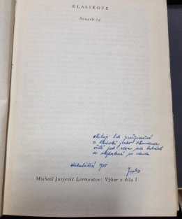 M.J. Lermontov - Výbor z díla I.-II. 