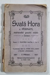 Svatá Hora u Příbrami, mariánské poutní místo - 