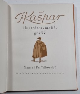 A. Kašpar, ilustrátor, malíř, grafik