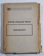 Státní katalog prací v zahradnictví - 