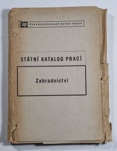 Státní katalog prací v zahradnictví