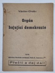 Orgán bojující demokracie - 