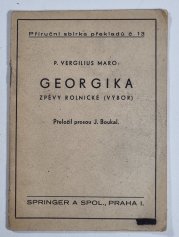 Georgika - Zpěvy rolnické (výbor) - 