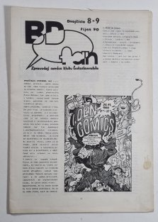 BDfan 8-9/1990 ( zpravodaj Comics klubu československého)
