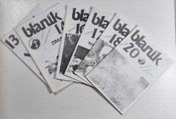 Blaník - skautský střediskový časopis (konvolut 6 čísel)
