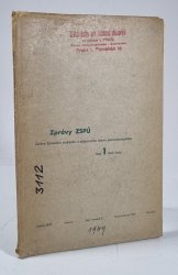 Zprávy Zemského studijního a plánovacího ústavu moravskoslezského (ZSPÚ) č. 1 třetí řady - 