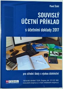 Souvislý účetní příklad s účetními doklady 2017