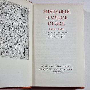 Historie o válce české 1618-1620