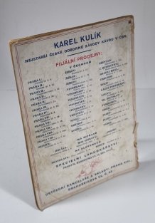 Kulíkův veselá kalendář 1938