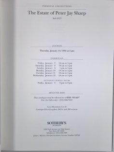 The Estate of Peter Jay Sharp