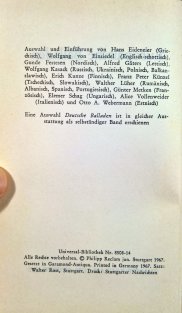 Europäische Balladen