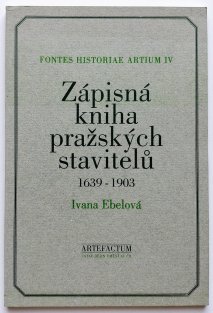 Zápisná kniha pražských stavitelů 1639 - 1903