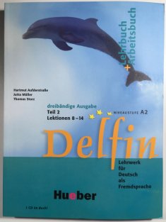 Delfin Teil 2 Lektionen 8-14  Lehrbuch+Arbeitsbuch+CD