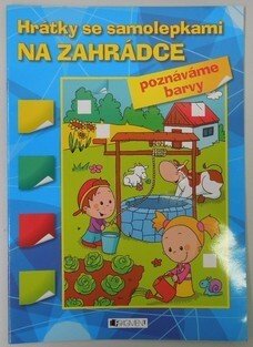 Hrátky se samolepkami - Na zahrádce
