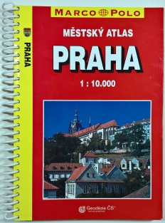 Praha - městský atlas 1:10 000
