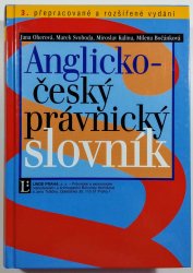 Anglicko-český právnický slovník - 