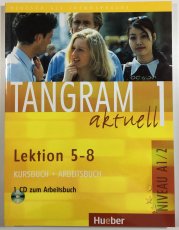 Tangram aktuell 1. Lektion 1 - 4  Kursbuch + Arbeitsbuch mit Audio-CD zum Arbeitsbuch - 
