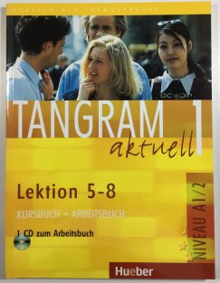 Tangram aktuell 1. Lektion 1 - 4  Kursbuch + Arbeitsbuch mit Audio-CD zum Arbeitsbuch