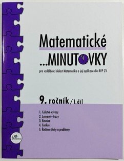 Matematické minutovky  9. ročník/ 1. díl