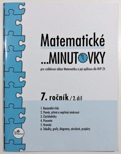 Matematické minutovky  7. ročník/ 2. díl