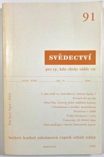 Svědectví 23/1991