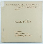 A. M. Píša - Personální bibliografie
