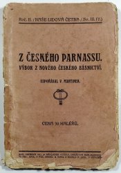 Z českého Parnassu - Výbor z nového českého básnictví - 