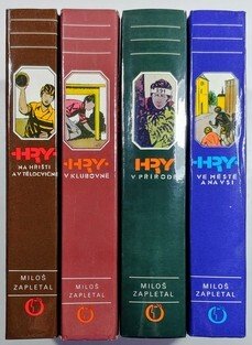 Velká encyklopedie her 1. - 4. ( Hry v přírodě, Hry v klubovně, Hry na hřišti a v tělocvičně, Hry ve městě a na vsi )