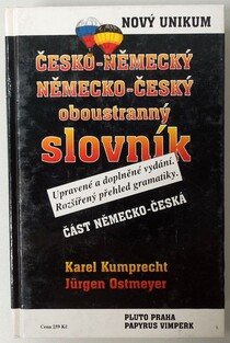Česko-německý/ německo-český oboustranný slovník